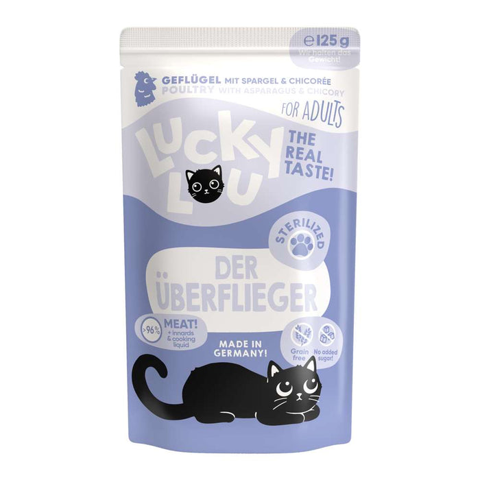 LuckyLou Cat - Life Stage Sterilized Pouchbeutel 16x125g