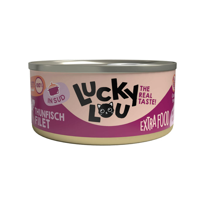 Lucky Lou Dose Extrafood in Brühe 18x70g.