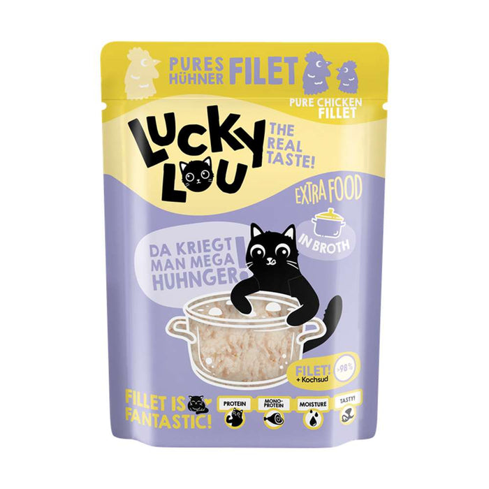 LuckyLou Cat Pouch - Extra Food 12x70g