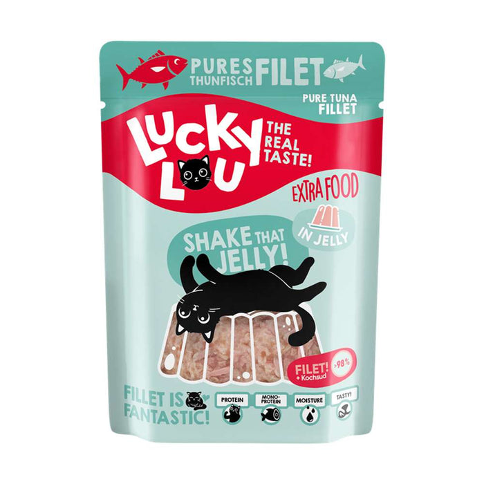 LuckyLou Cat Pouch - Extra Food 12x70g