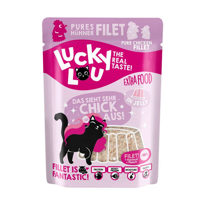 LuckyLou Cat Pouch - Extra Food 12x70g