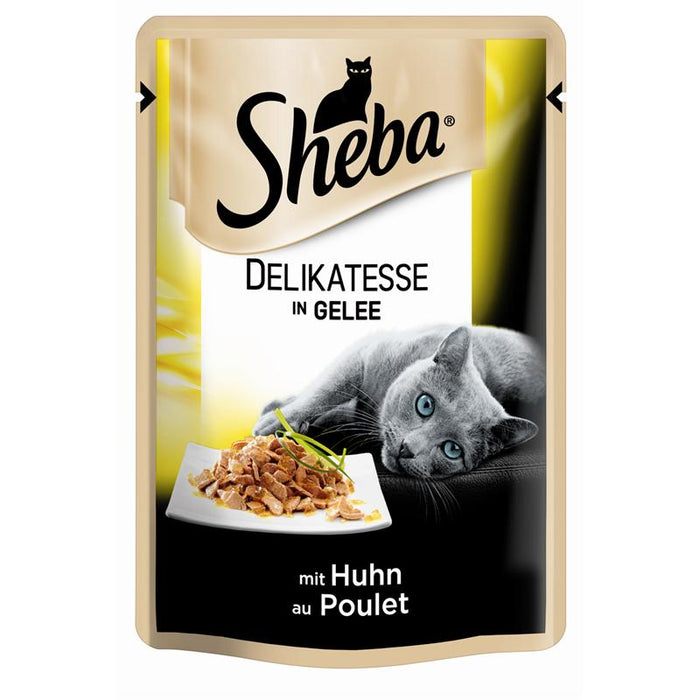Sheba Portionsbeutel Delicato in Gelee 24x85g