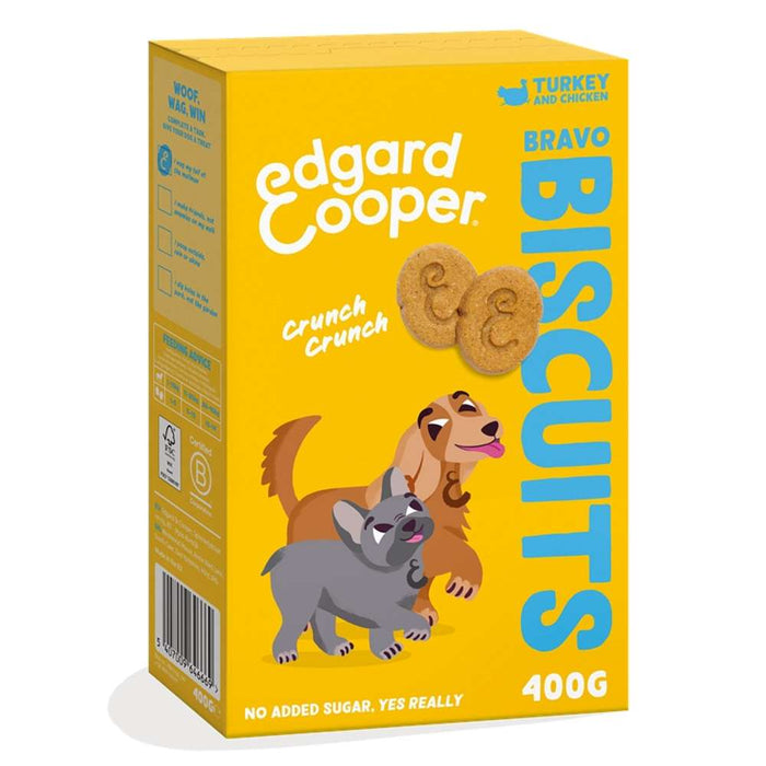Edgard & Cooper Dog Biscuits 7x400g