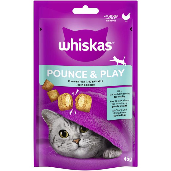 Whiskas Snack Pounce & Play 8x45g