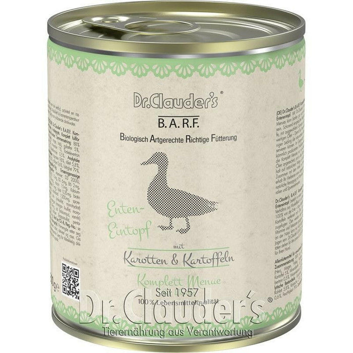 Dr.Clauder's BARF Komplett Menue 6x800g - MARKTPLATZVE