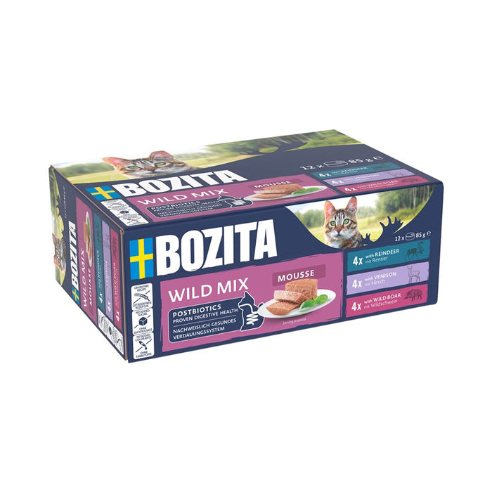 Bozita Cat Dose Mousse Mixed 12x85g