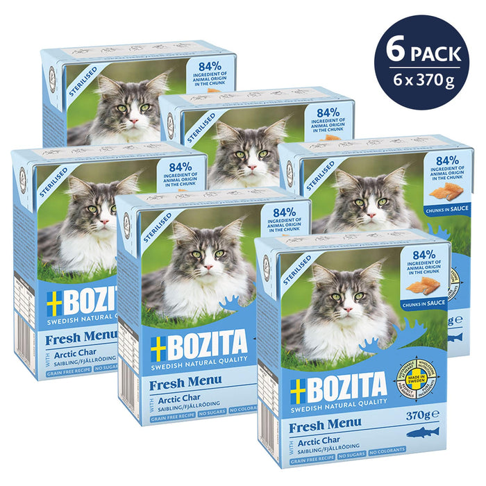 Bozita Cat - Tetra Recard Häppchen in Sauce Sterilised 6x370g