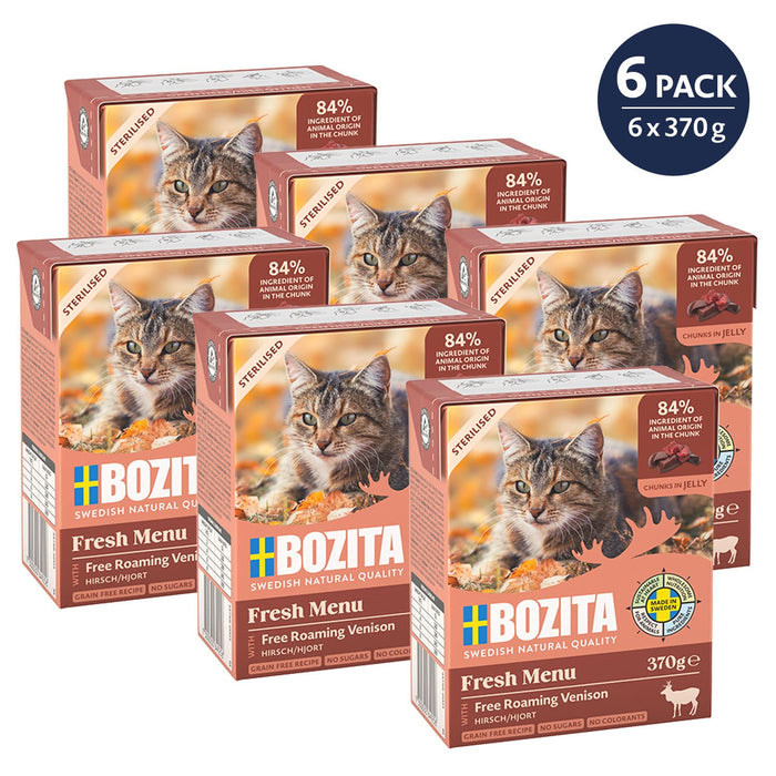 Bozita Cat - Tetra Recard Häppchen in Gelee Sterilised 6x370g