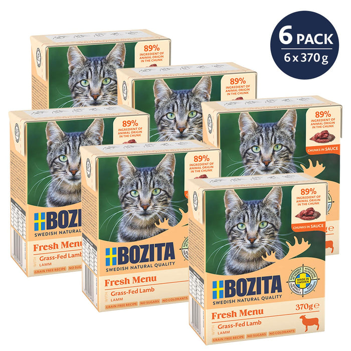 Bozita Cat - Tetra Recard Häppchen in Soße für Kitten 6x370g