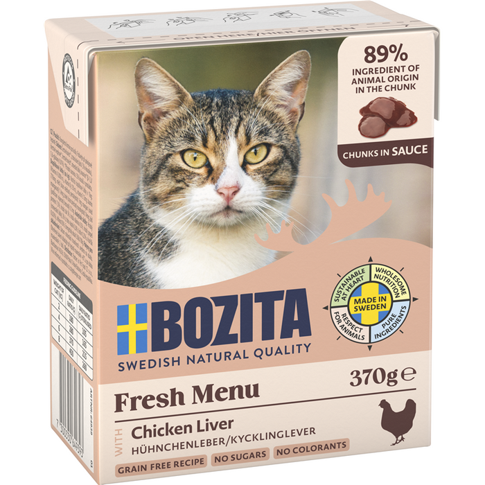 Bozita Cat - Tetra Recard Häppchen in Soße für Kitten 6x370g.