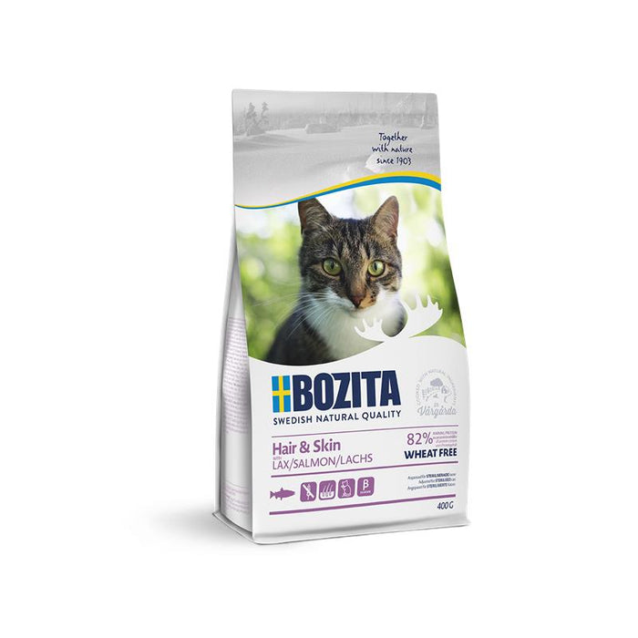 Bozita Cat Hair &amp; Skin Sans Blé Saumon