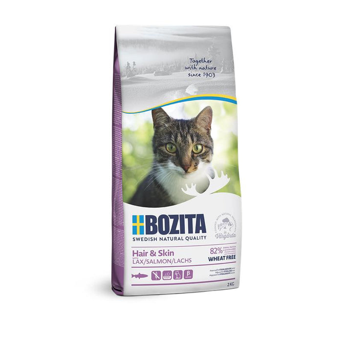 Bozita Cat Hair &amp; Skin Sans Blé Saumon