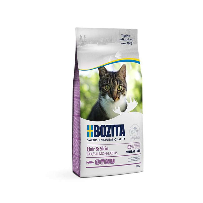Bozita Cat - Hair & Skin Wheat free Salmon