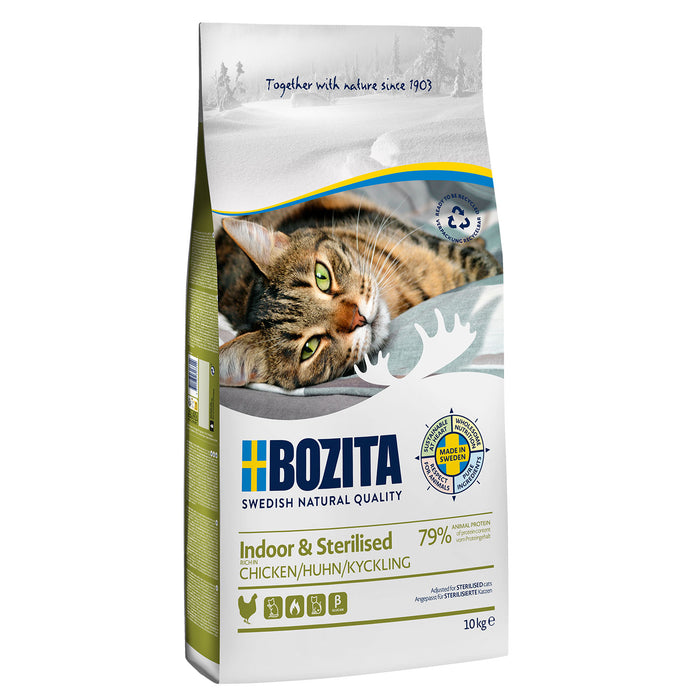 Bozita Cat Poulet d'intérieur et stérilisé