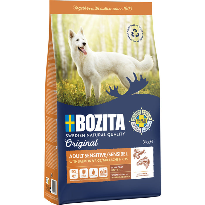 Bozita Dog Original Adult Sensitive Skin + Coat
