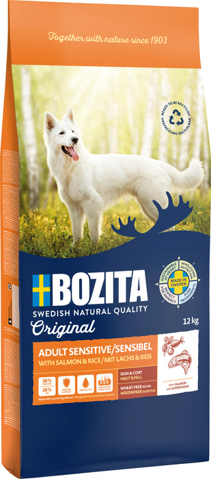 Bozita Dog Original Adult Sensitive Skin + Coat