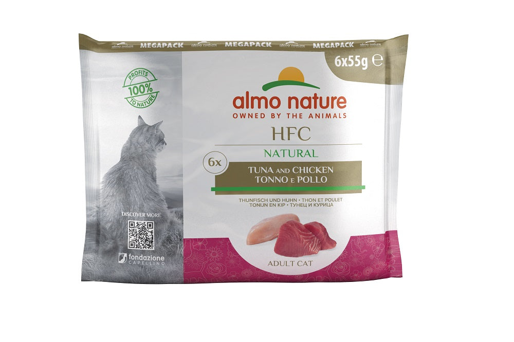 Almo Nature HFC Natural 6x55g 8er Pack