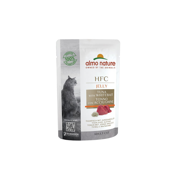 Almo Nature Cat Thunfisch & Jungsardinen in Jelly 24x55g