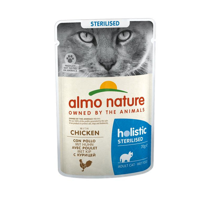 Almo Nature PB Holistic Sterilised 30x70g.