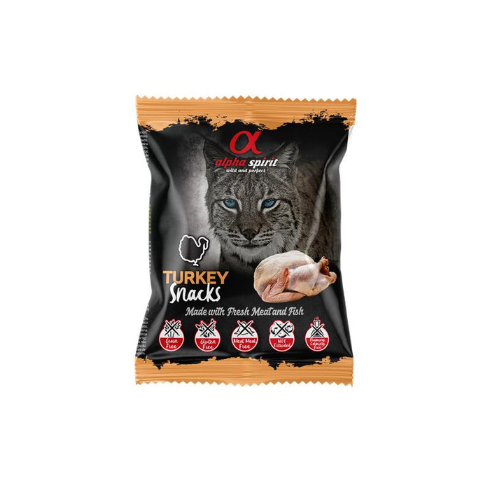 alpha spirit Cat Snack gewürfelt 50g