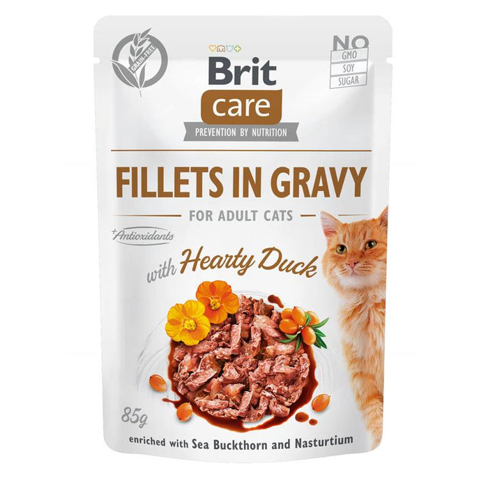 Brit Care Cat  Fillets in Gravy 24x85g