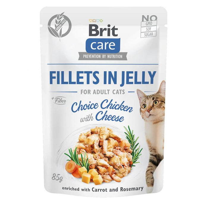 Brit Care Cat  Fillets in Gravy Choice 24x85g