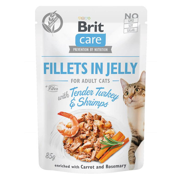 Brit Care Cat  Fillets in Jelly 24x85g