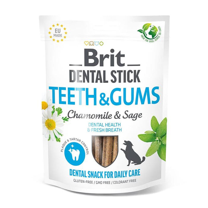 Brit Dog Snack Dental Stick Teeth & Gums 251g.