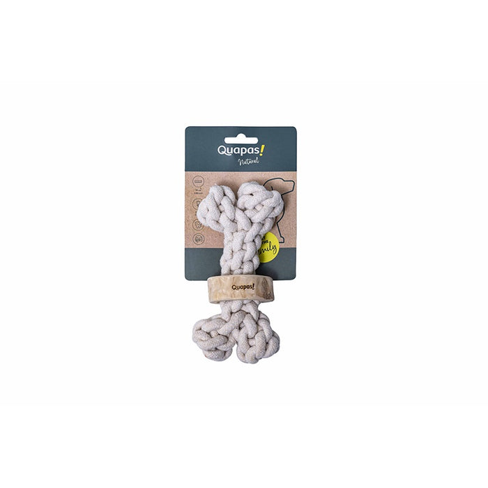 Quapas Dog Toy Coffeewood Bone