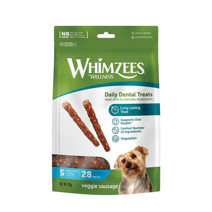 Whimzees Dog Veggie Sausage S