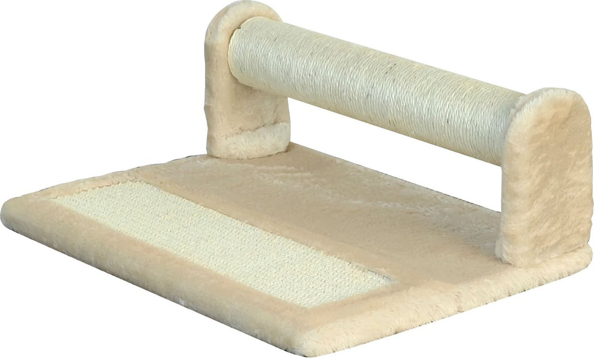 Quapas Cat Scratching Cylinder Board Beige