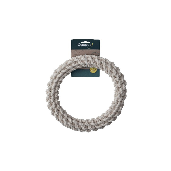 Quapas Dog Toy Rope Round Natural