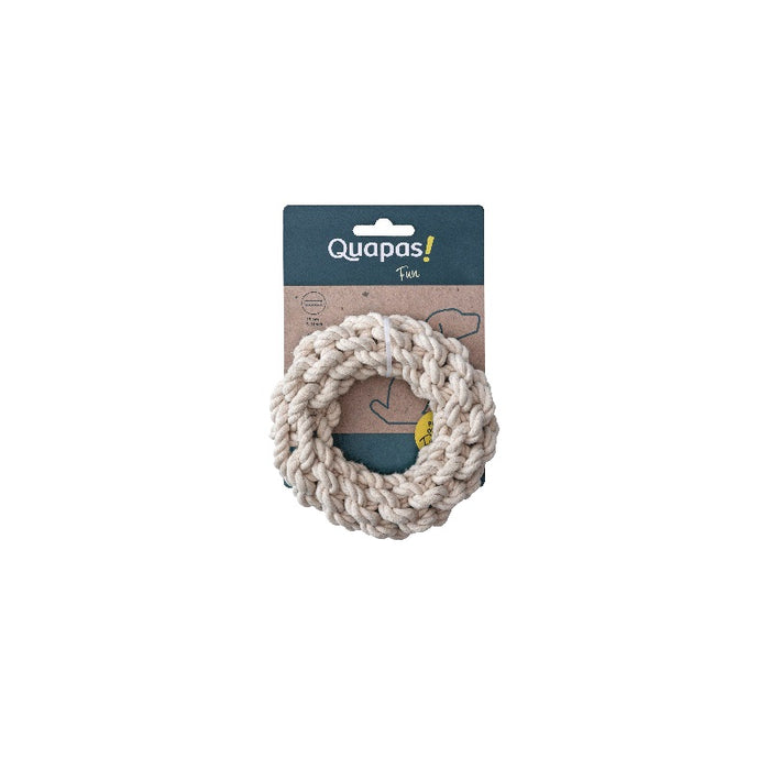 Quapas Dog Toy Rope Round Natural