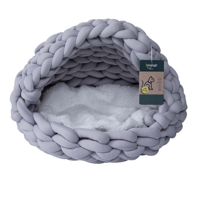 Quapas Cat Bed Woven Iglo
