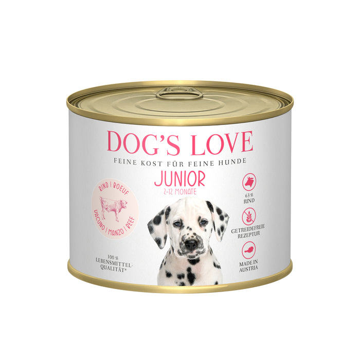 DOG'S LOVE JUNIOR 6x200g