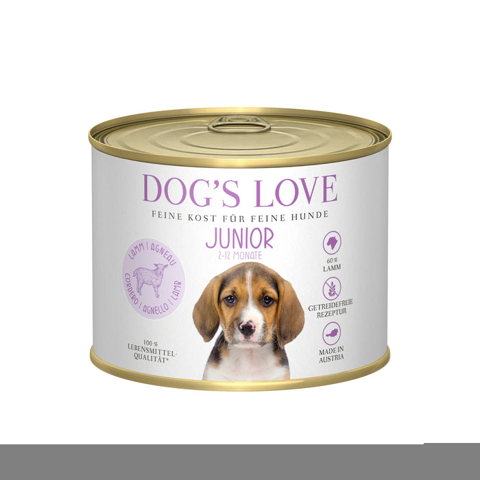 DOG'S LOVE JUNIOR 6x200g