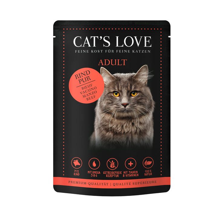 CAT'S LOVE Pur 12x85g