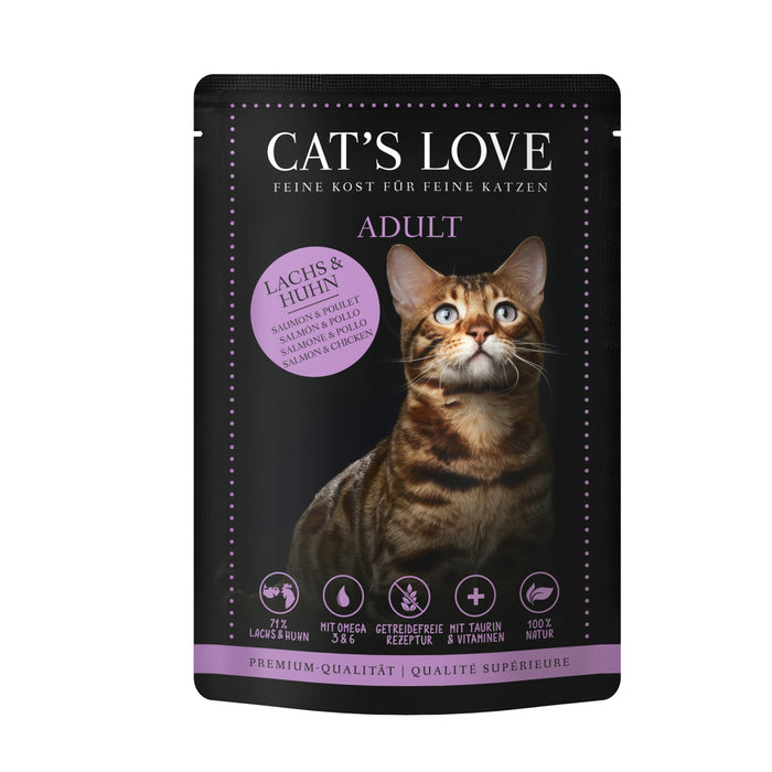 CAT'S LOVE Pur 12x85g