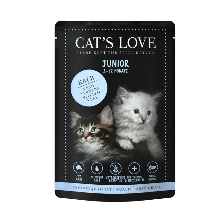 CAT'S LOVE JUNIOR 12x85g