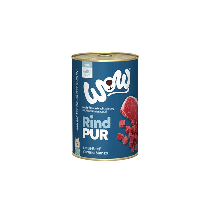 WOW DOG - PUR 6x400g