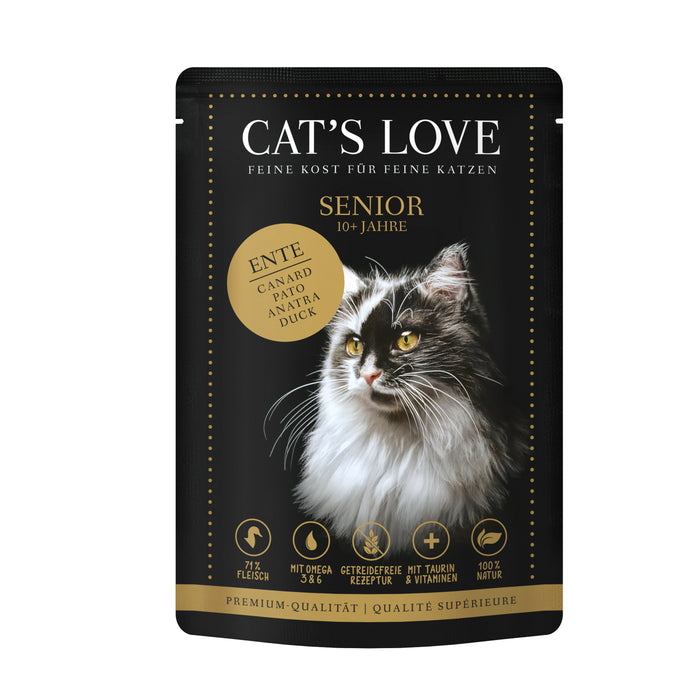 CAT'S LOVE SENIOR 12x85g