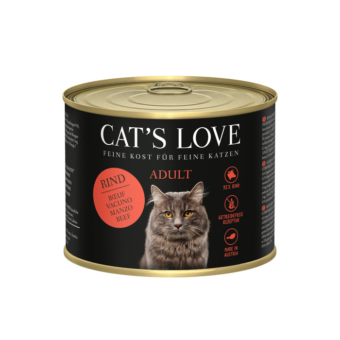 CAT'S LOVE Pur 6x200g