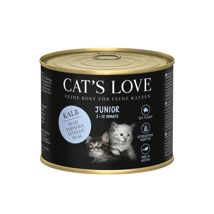 CAT'S LOVE Pur 6x200g