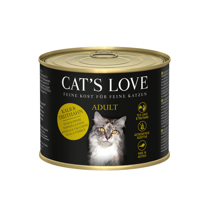 CAT'S LOVE Pur 6x200g