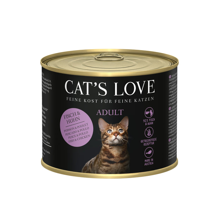 CAT'S LOVE Pur 6x200g