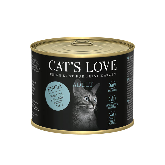 CAT'S LOVE Pur 6x200g