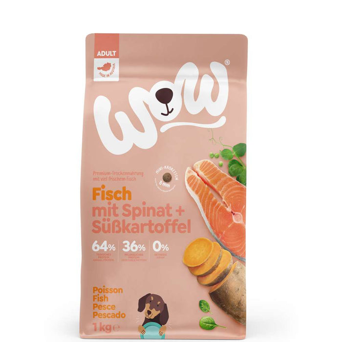 WOW DOG - Trockenfutter Minis Fisch