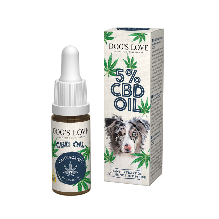 DOG'S LOVE Huile Canna CBD 5% 10ml