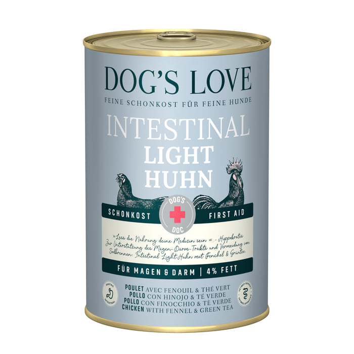 DOG'S LOVE DOC Nourriture Légère 6x400g