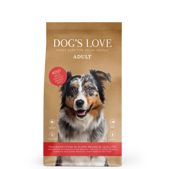 DOG'S LOVE SEC 2kg